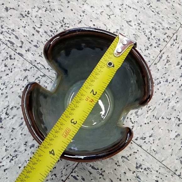 Sponge Holder - Hamada & Purple Georgetown Pottery - Picture 2 of 11